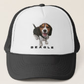 Little Beagle Trucker Pet (Voorkant)