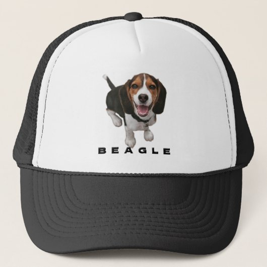 Little Beagle Trucker Pet (Voorkant)