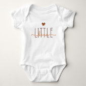 Little Bean Coffee Thema Romper (Voorkant)