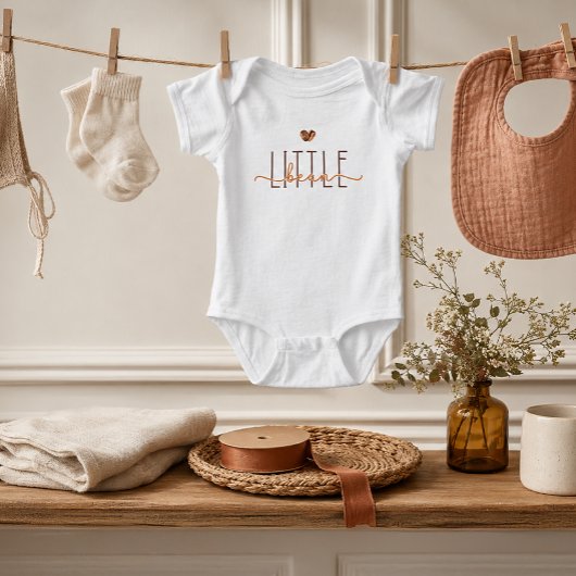 Little Bean Coffee Thema  Romper