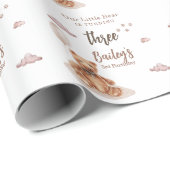 Little Bear Any Age Birthday Cadeaupapier (Rol Hoek)