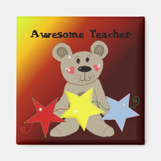 Little Bear - Geweldige Leraar Magneet (Voorkant)