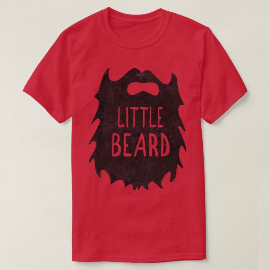 Little Beard Father Son T T-shirt (Design voorkant)