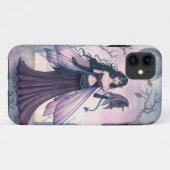 Little Beast Paars Fairy and Dragon Fantasy Art Case-Mate iPhone Case (Achterkant (horizontaal))