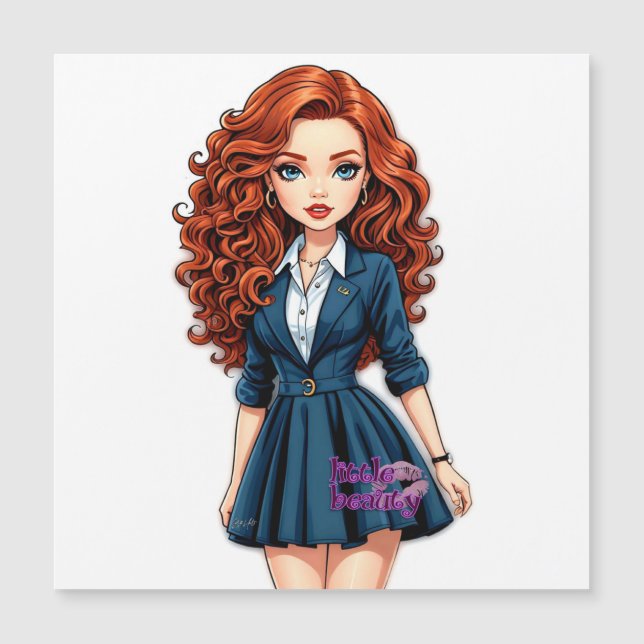 Little Beauty Magnetische Kaart (Voorkant)