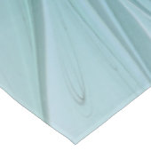 Little Beauty Modern Blue Gold Fractal Art Flower Tafelkleed (Gekanteld)