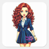 Little Beauty Sticker (Voorkant)