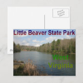 Little Beaver West Virginia Briefkaart (Voorkant / Achterkant)