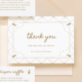 Little Bee Baby shower Bedankkaart