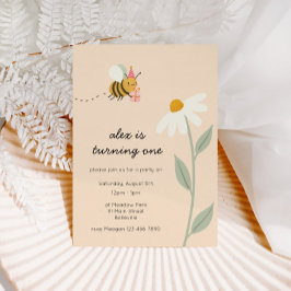Little Bee Birthday Kaart