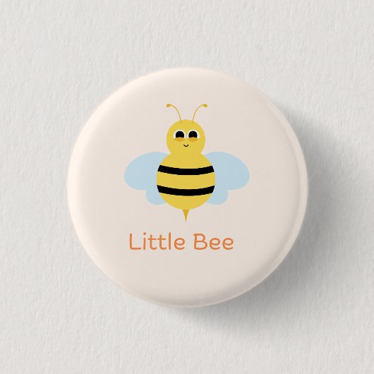 Little Bee Button (Voorkant)