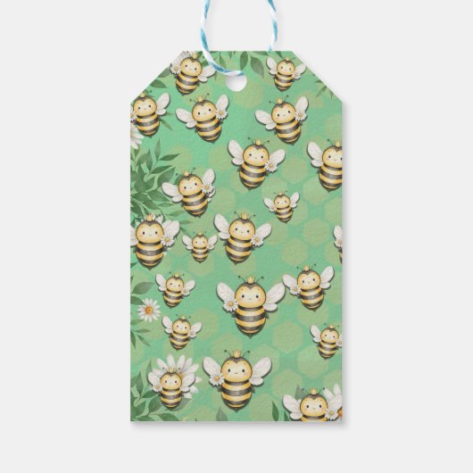 Little Bee Buzz Gift Favoriet label Cadeaulabel (Achterkant)