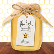 Little Bee Gender Neutral Baby shower Dank u