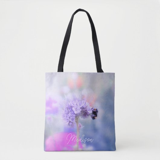 Little Bee gepersonaliseerd Tote Bag (Voorkant)