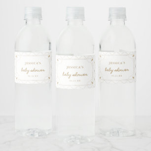 Little Bee Honey Baby shower Gunsten Waterfles Etiket