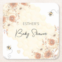 Little Bee Honey Boho Wildflower Baby shower