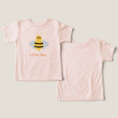 Little Bee Toddler T-shirt (Ontwerp Voorkant & Achterkant)