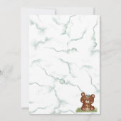 Little Beer Birthday Invite Kaart (Achterkant)