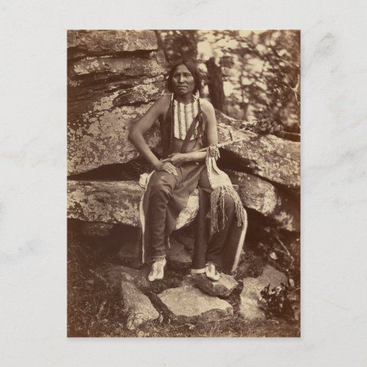 Little Beer, Cheyenne, 1875 Briefkaart (Voorkant)