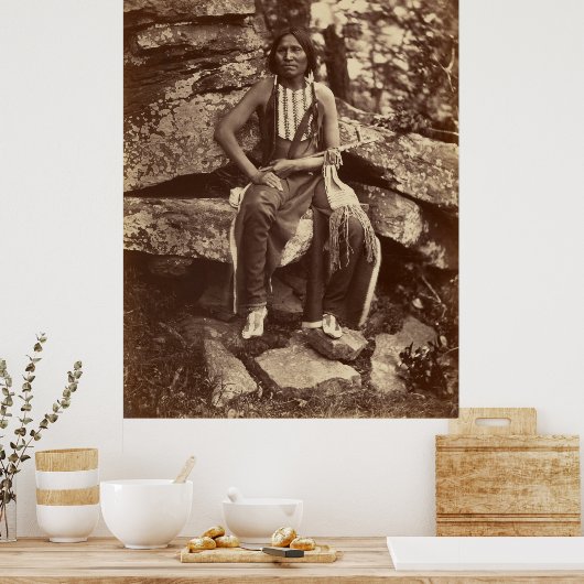 Little Beer, Cheyenne, 1875 Poster (Keuken)