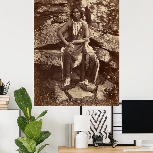 Little Beer, Cheyenne, 1875 Poster (Thuiskantoor)