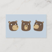 Little Beer Cub Baby shower Gift Registry QR-code Informatiekaartje (Achterkant)