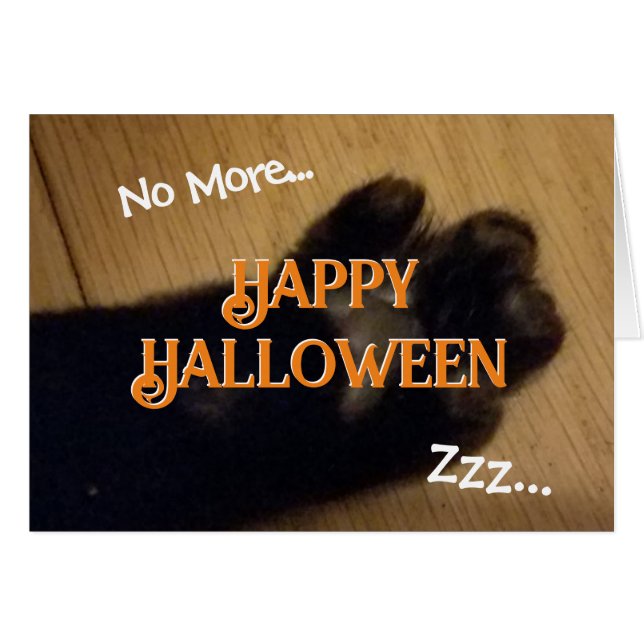 Little Beer Happy Halloween Groeten (Voorkant Horizontaal)