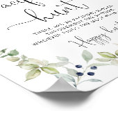 Little beer Pacifier jager baby shower game Poster (Hoek)