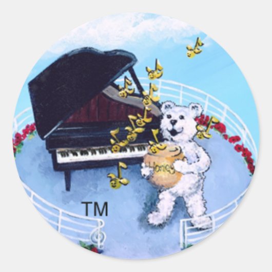 Little Beer Pot-of-Honey Award Sticker (Voorkant)