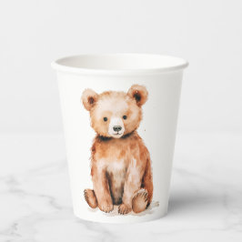 Little Beer Woodland Theme Cup Papieren Bekers