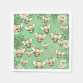 Little Bee's Buzz Napkins Servet (Voorkant)