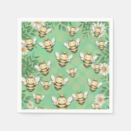 Little Bee's Buzz Napkins Servet