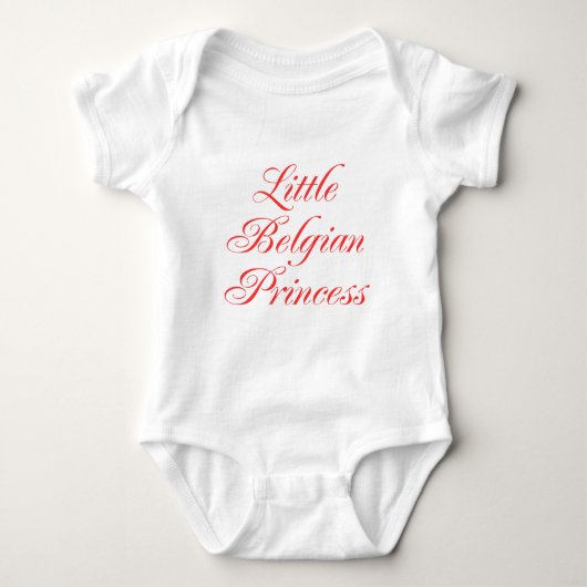 Little Belgium Princess Romper (Voorkant)