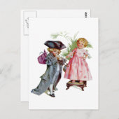 Little Benjamin Franklin Briefkaart (Voorkant / Achterkant)