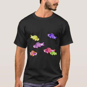 Little Big Fish — Fantail Goudvis Illustratie T-shirt