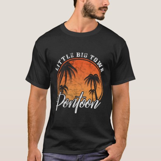 Little Big Town Ponton Zomervakantie T-shirt (Voorkant)