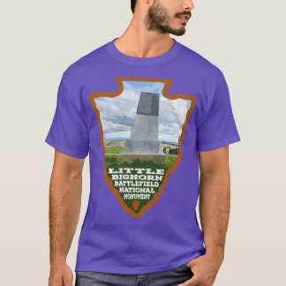 Little Bighorn Battlefield National Monument arrow T-shirt