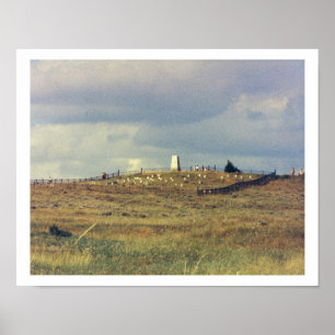 Little Bighorn Battlefield National Monument (foto Poster