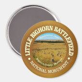 Little Bighorn Battlefield (NM) Magneet (Voorkant / Achterkant)