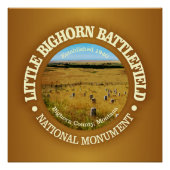 Little Bighorn Battlefield (NM) Perfect Poster (Voorkant)
