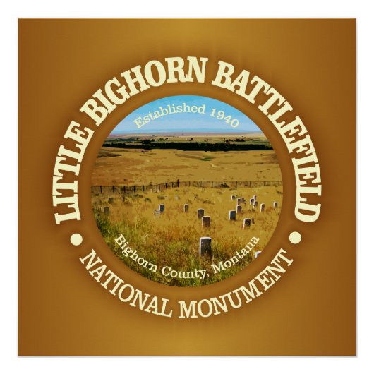 Little Bighorn Battlefield (NM) Perfect Poster (Voorkant)