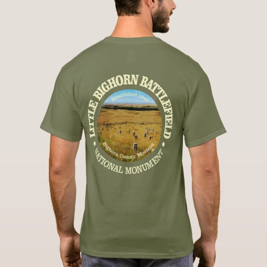 Little Bighorn Battlefield (NM) T-shirt (Achterkant)
