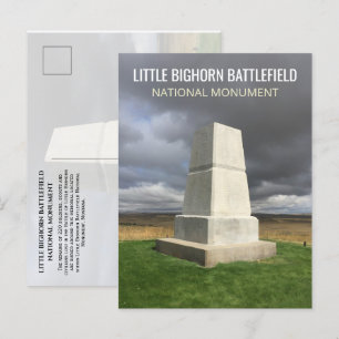 Little Bighorn Burial Monument Briefkaart