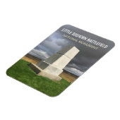 Little Bighorn Burial Monument Magneet (Linkerzijde)
