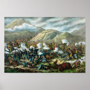 Little Bighorn - Custer's laatste standaard Poster