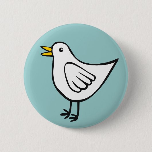 Little Bird 03 Ronde Button 5,7 Cm (Voorkant)