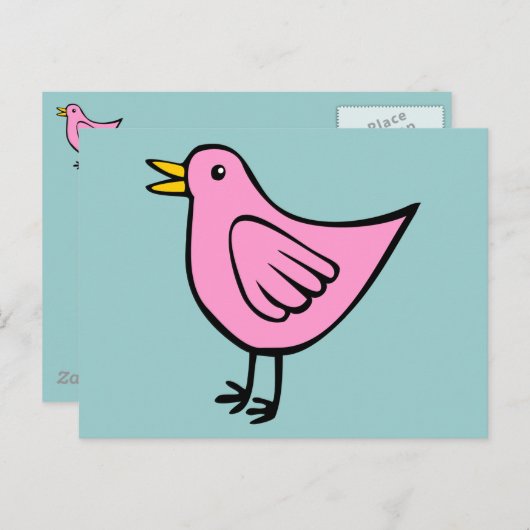 Little Bird 04 Briefkaart (Voorkant / Achterkant)