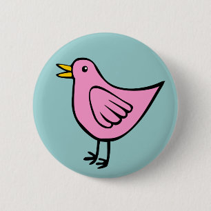 Little Bird 04 Ronde Button 5,7 Cm
