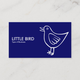 Little Bird 05 - Deep Navy Visitekaartje