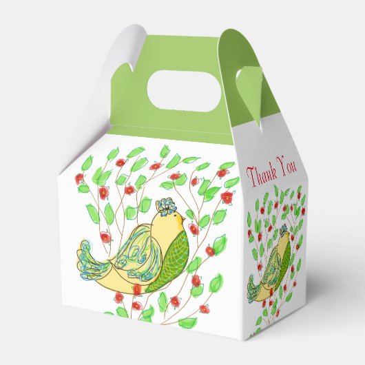 Little Bird Artstic Design Bedankdoosjes (Achterkant)